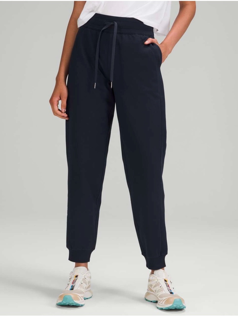lululemon athletica Navy Drawstring Joggers
